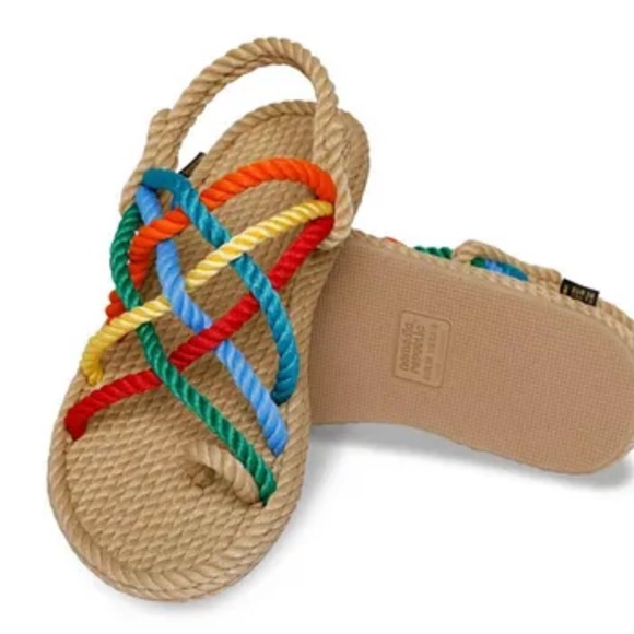 Colorful Rope Sandals - Picture 2 of 5